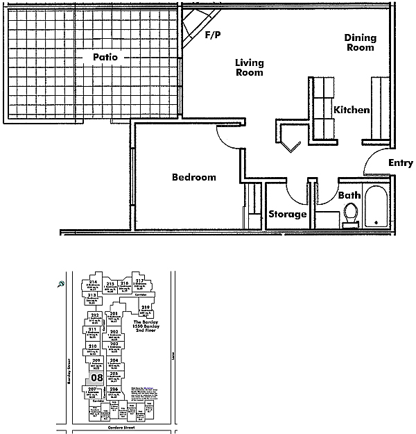 Floor plan 308