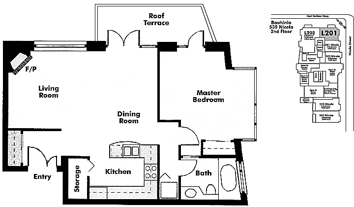 Floor plan L201