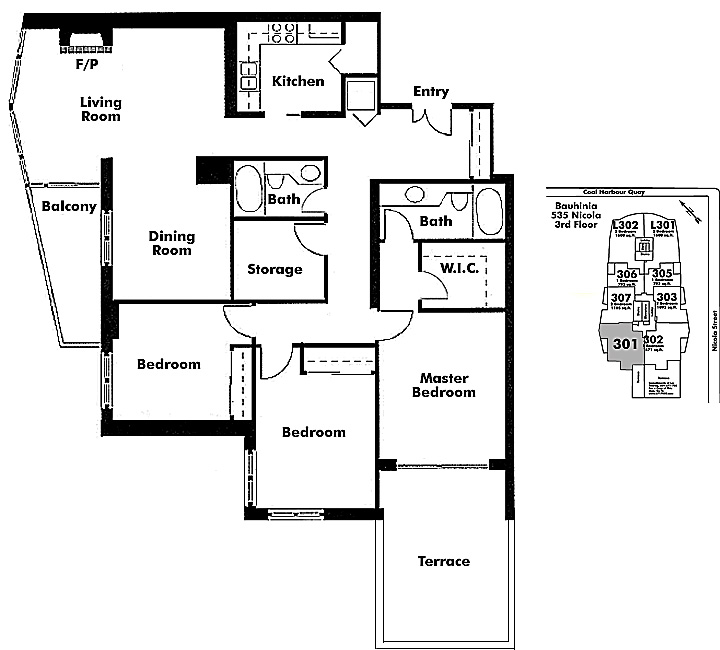 Floor plan 301