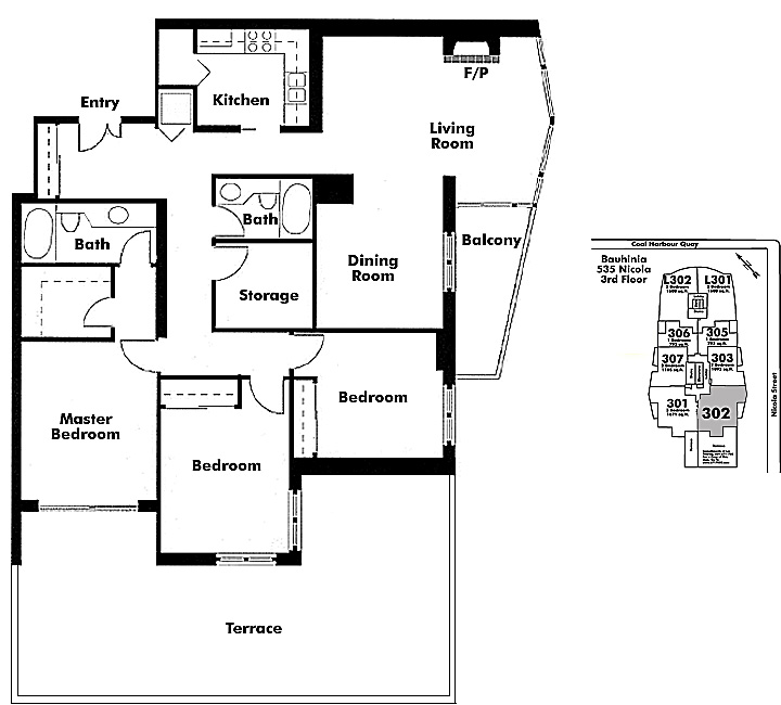 Floor plan 302