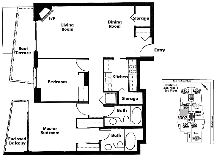 Floor plan 307