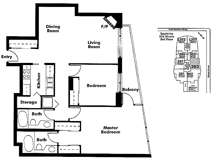 Floor plan 303