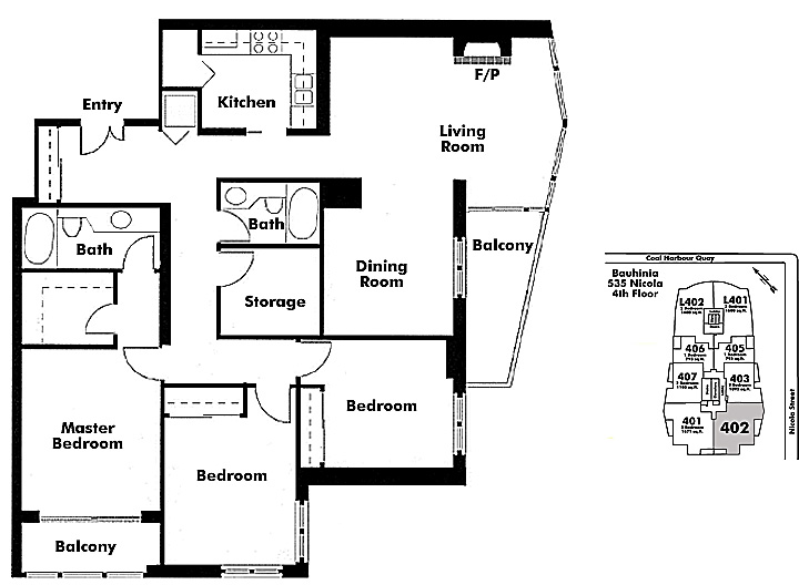 Floor plan 402