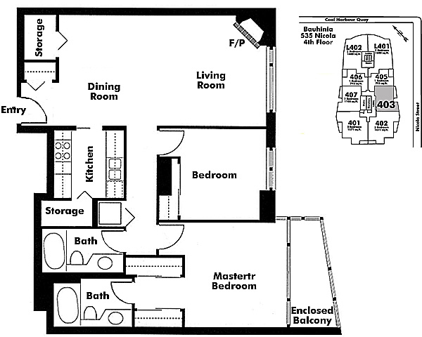 Floor plan 403