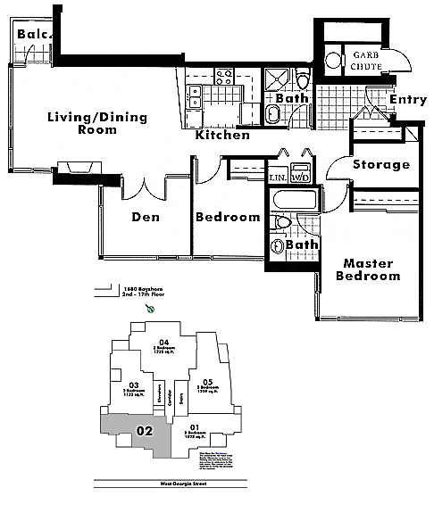 Floor plan 402