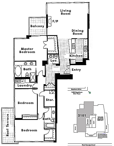 Floor plan 2101
