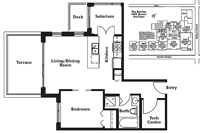 Floor plan 307