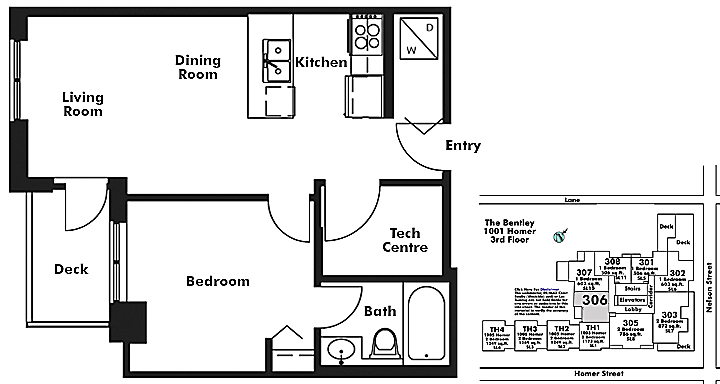 Floor plan 306