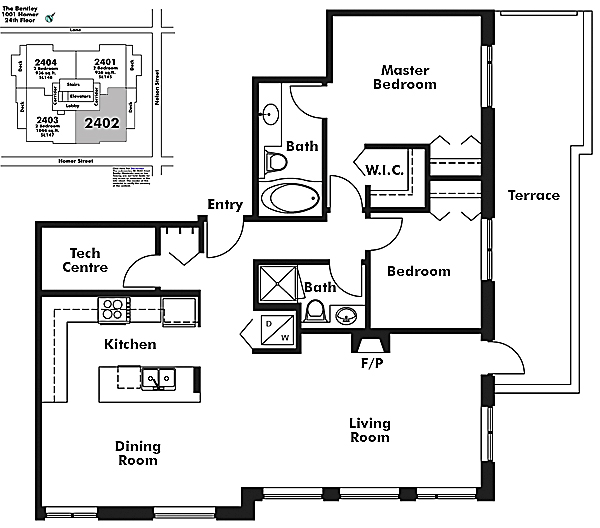 Floor plan 2402