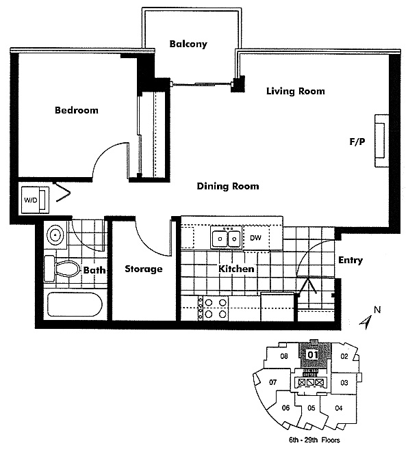 Floor plan 2001