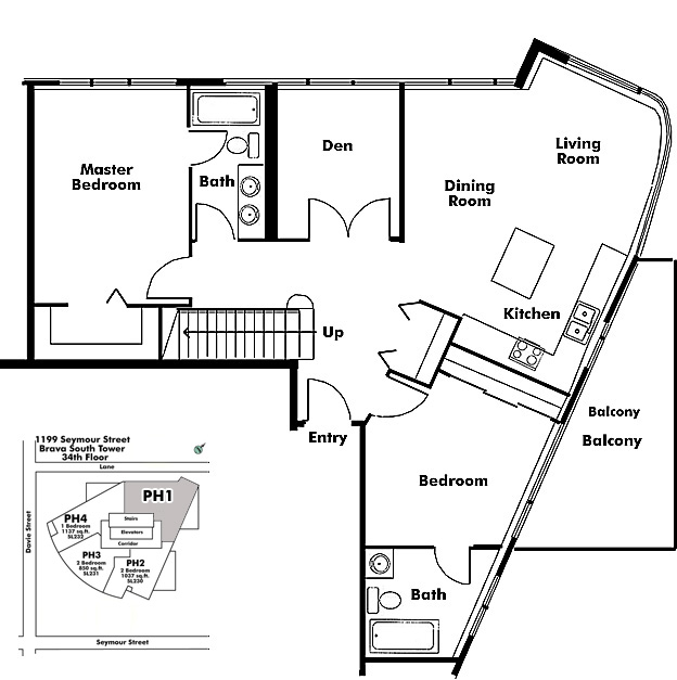 Floor plan PH2