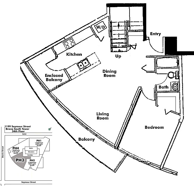 Floor plan PH4
