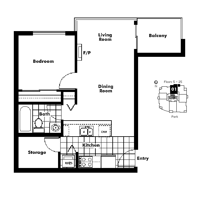 Floor plan 2001