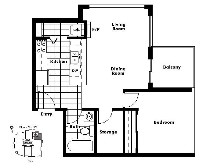 Floor plan 2102