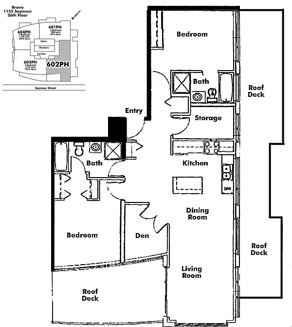 Floor plan PH602