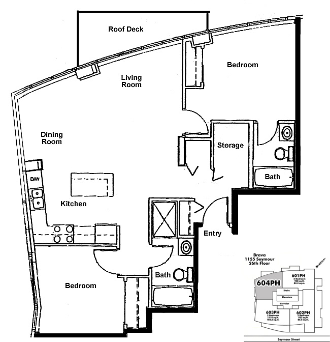 Floor plan PH604