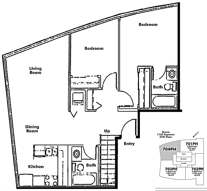 Floor plan PH704