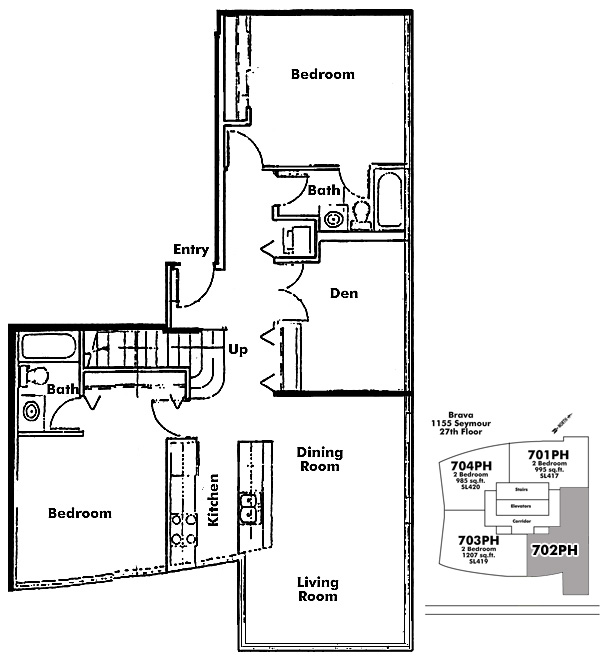 Floor plan PH702