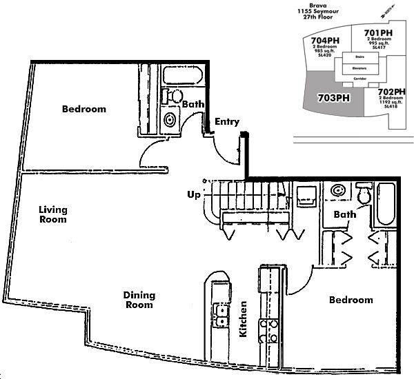 Floor plan PH703