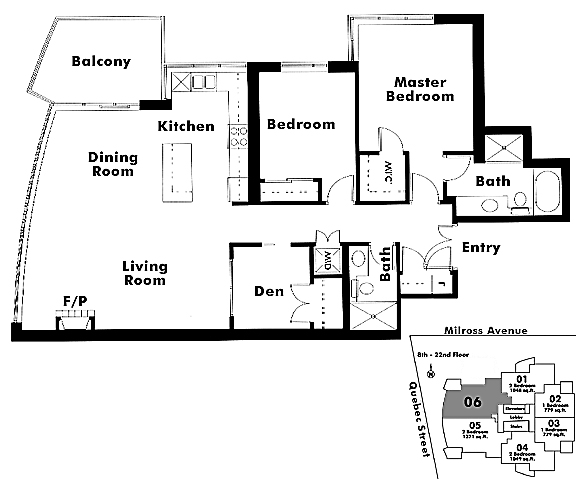 Floor plan 1306