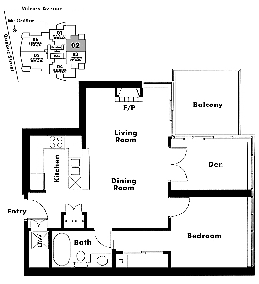 Floor plan 2102
