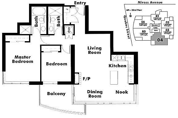 Floor plan 2104