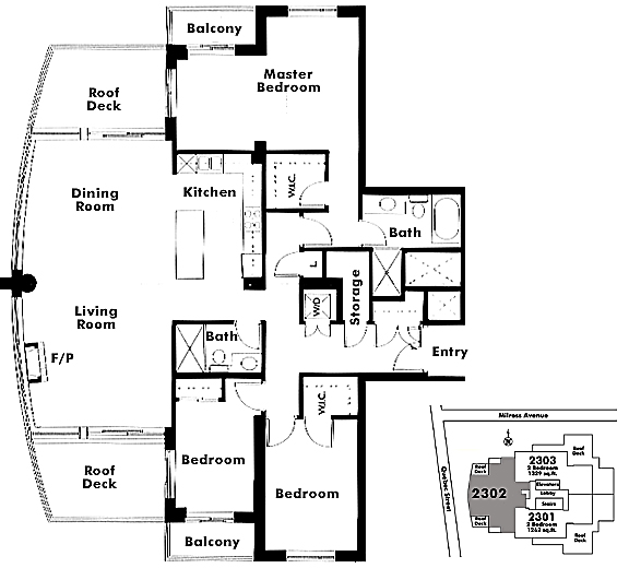 Floor plan 2302