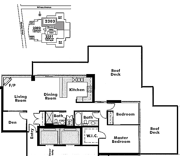 Floor plan 2303
