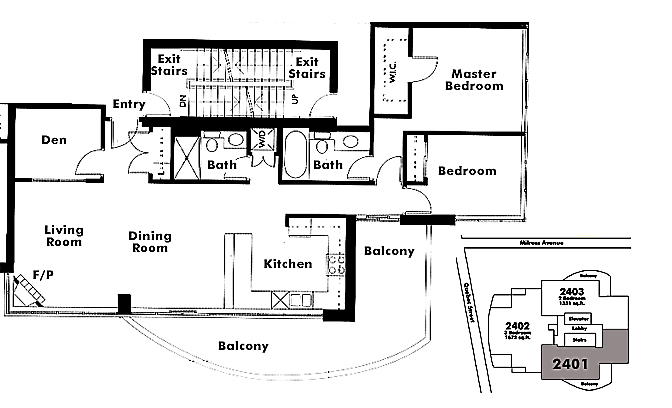 Floor plan 2401