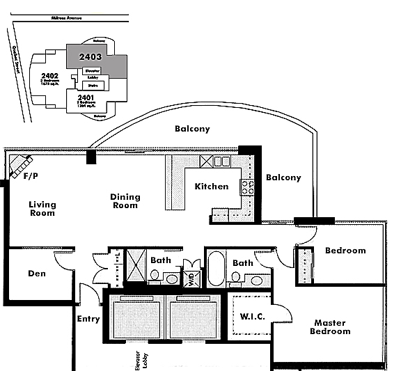 Floor plan 2403