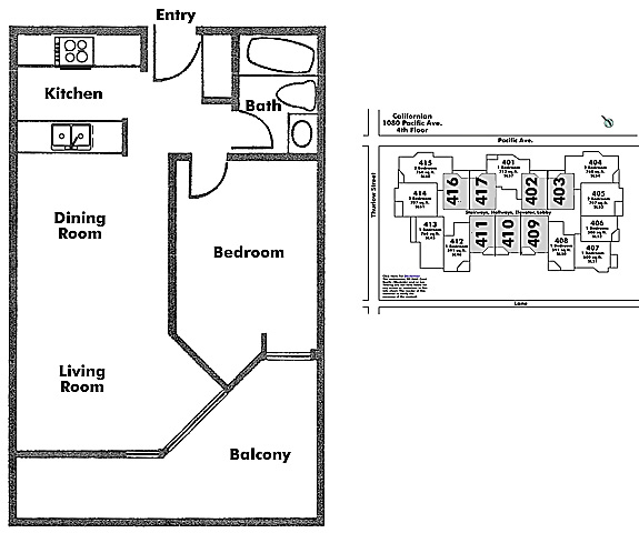 Floor plan 403