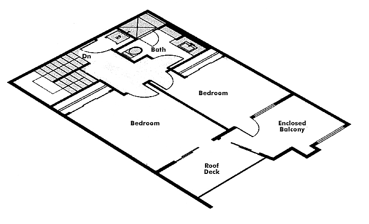 Floor plan TH25