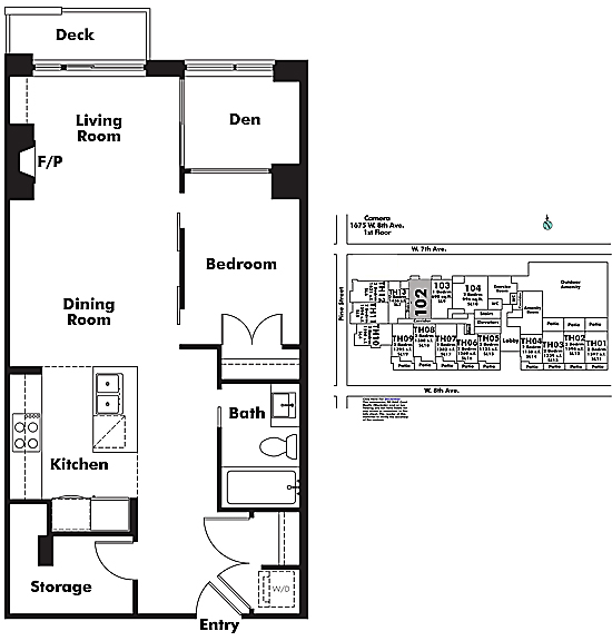 Floor plan 102