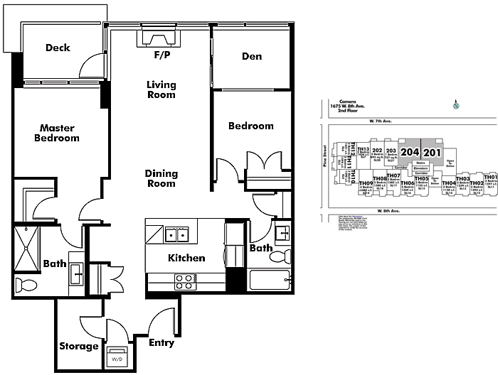 Floor plan 201