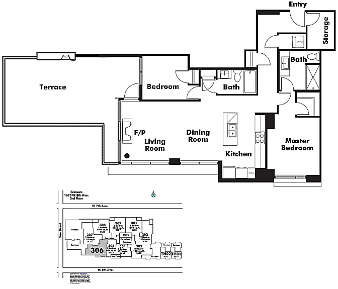 Floor plan 306