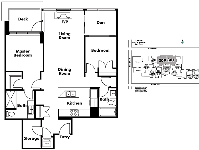 Floor plan 309