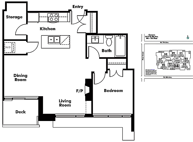 Floor plan 404