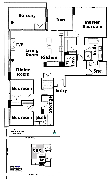 Floor plan 903