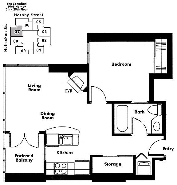 Floor plan 2107
