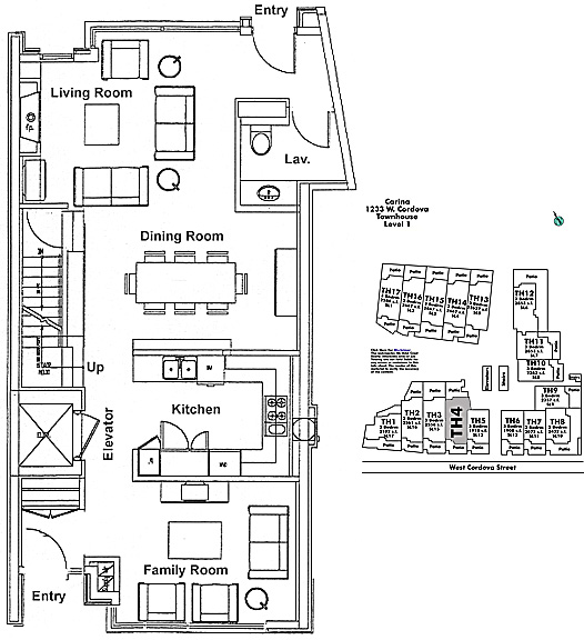 Floor plan TH4