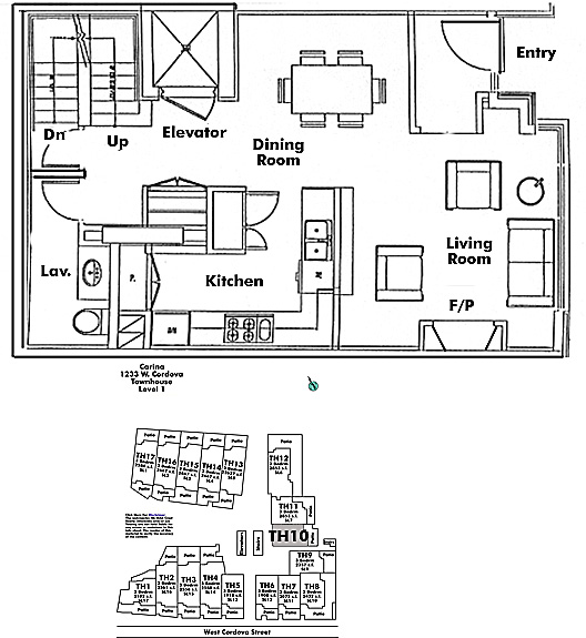 Floor plan TH10