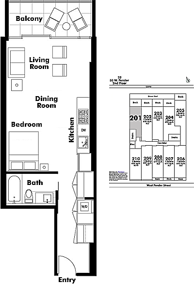 Floor plan 201