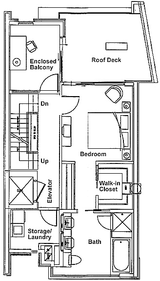 Floor plan TH4