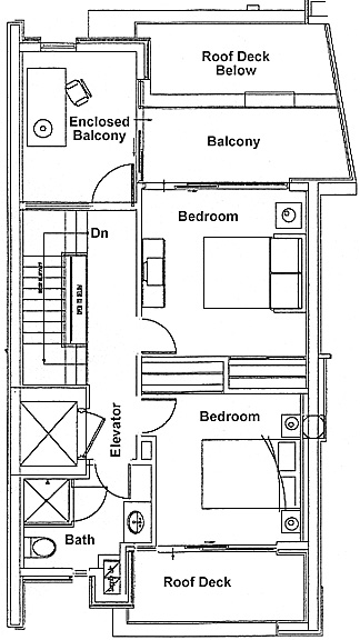 Floor plan TH4