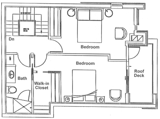Floor plan TH9