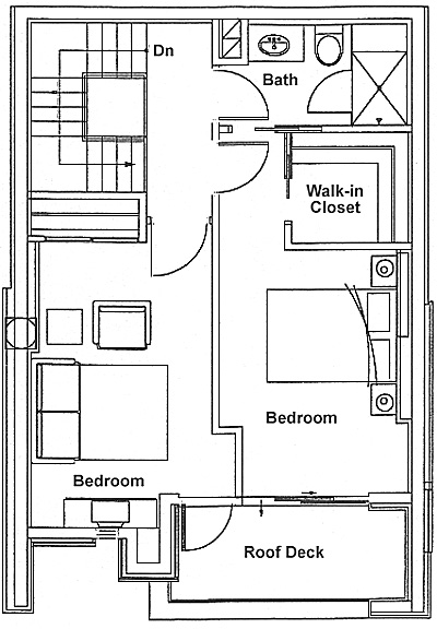 Floor plan TH7