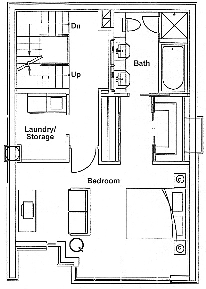 Floor plan TH6