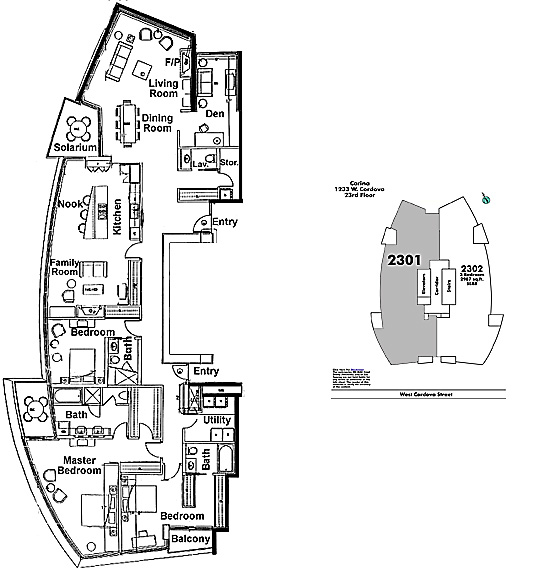 Floor plan 2301
