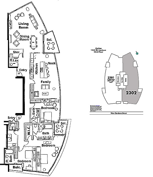 Floor plan 2302