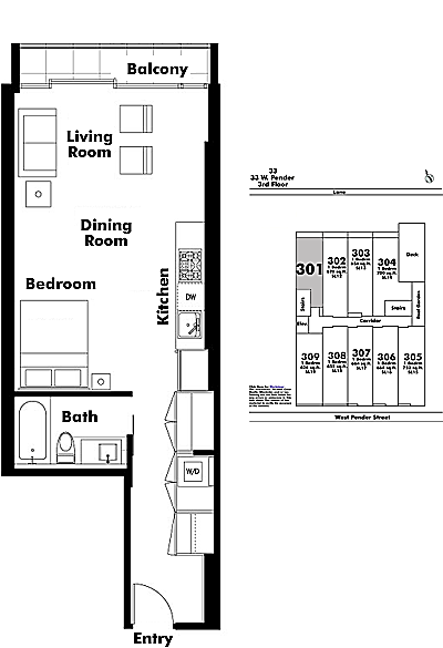 Floor plan 301